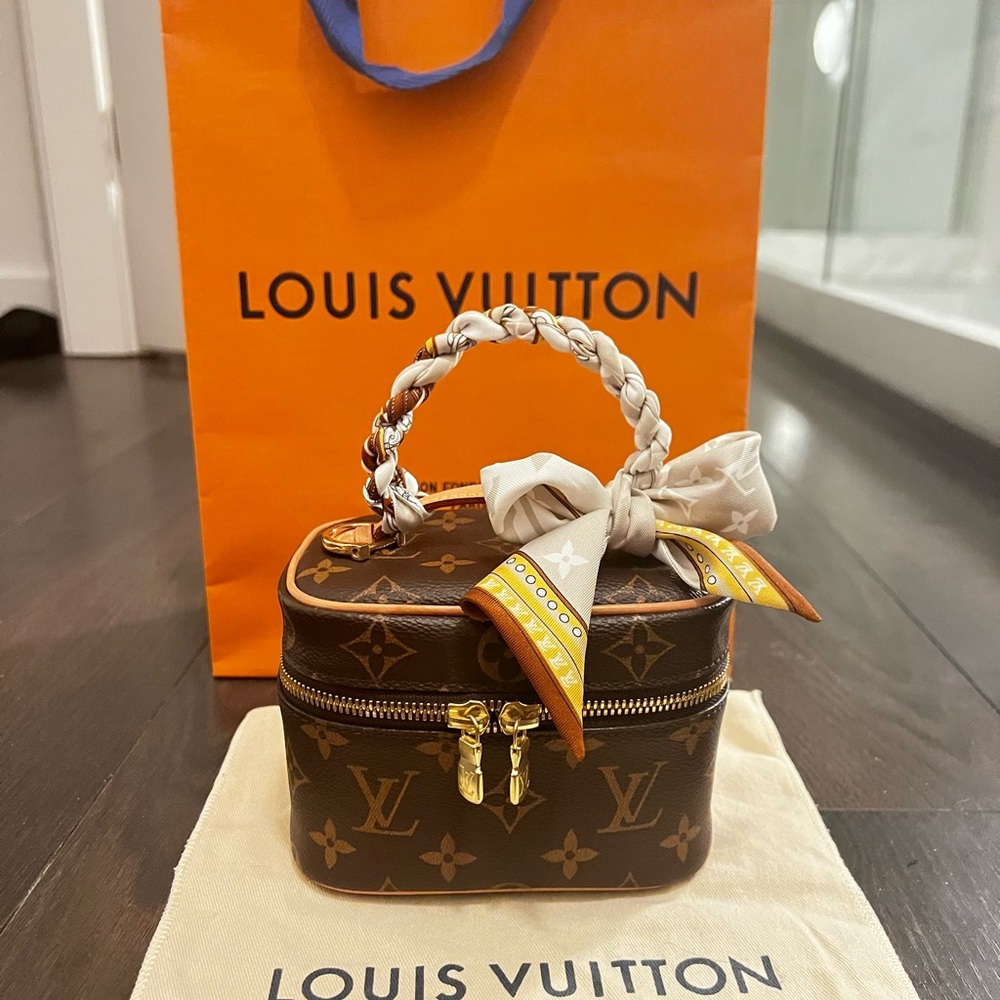 ****SOLD** Louis Vuitton Nano Nice Toiletry Bag with Strap